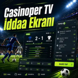 Casinoper TV İddaa Ekranı